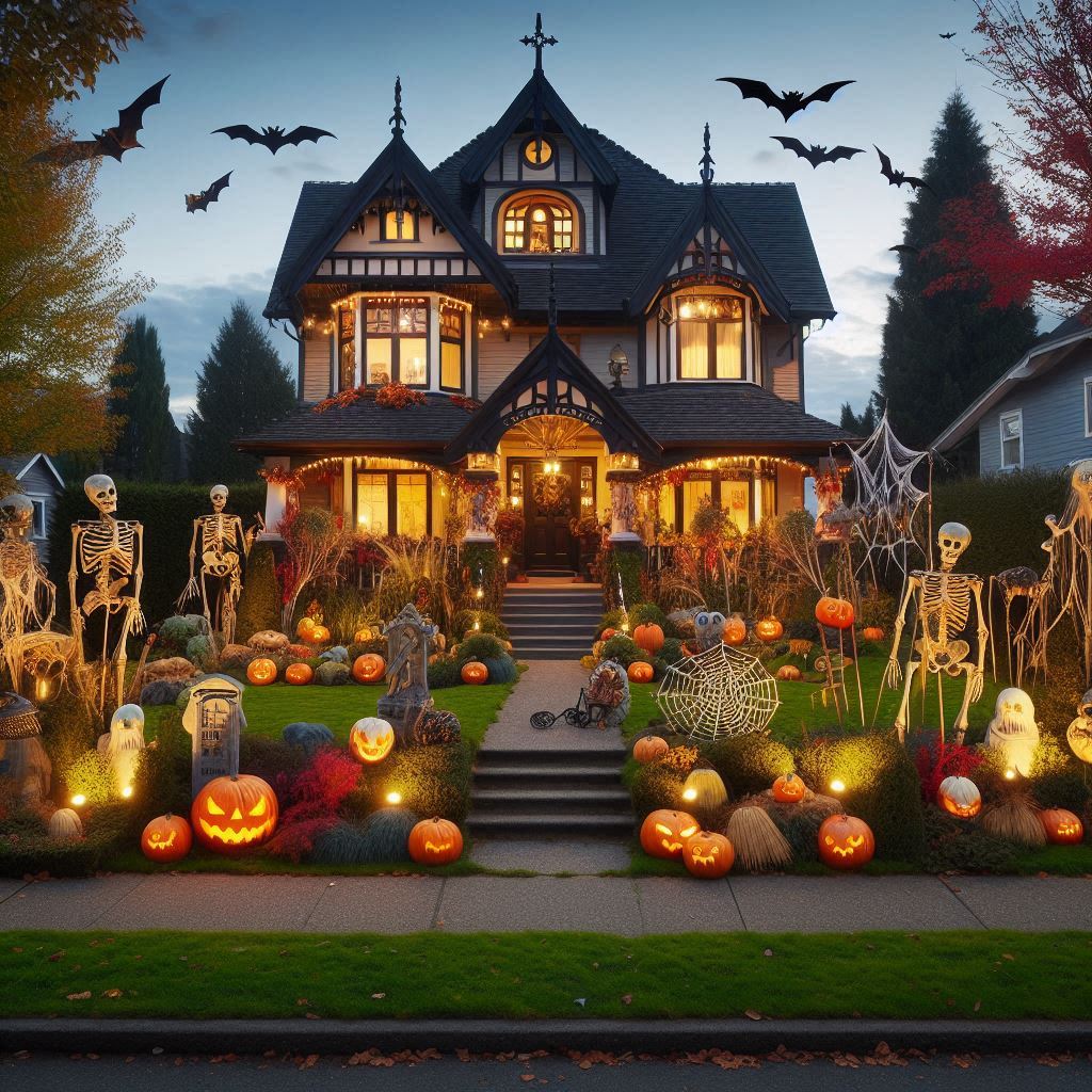 Creative Front Yard Halloween Decorations Outdoor Ideas for a Frightful Fall
